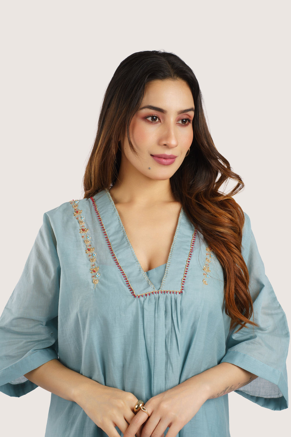 Fiza  Comfort Kaftan 3 piece Set