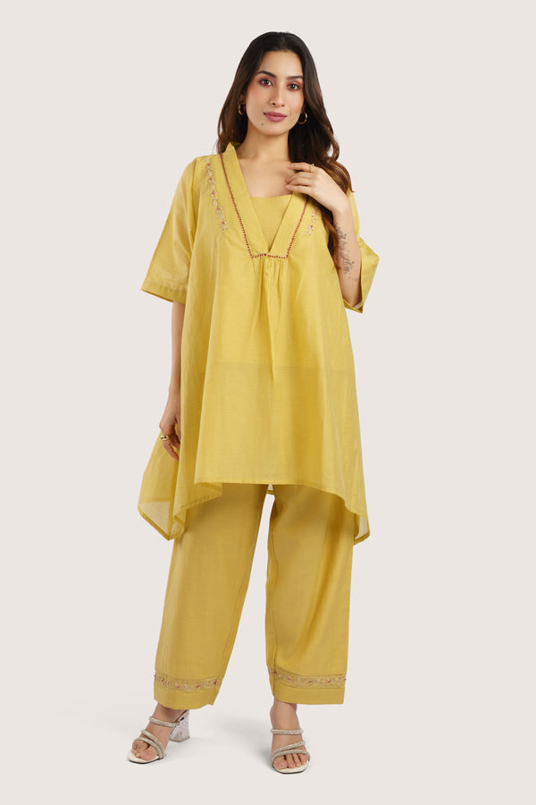 pastel yellow