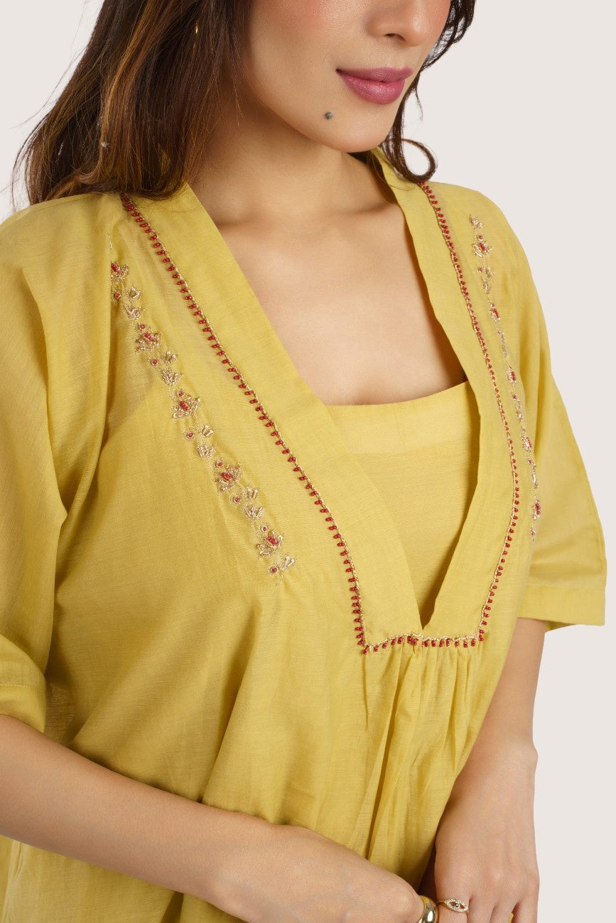 pastel yellow