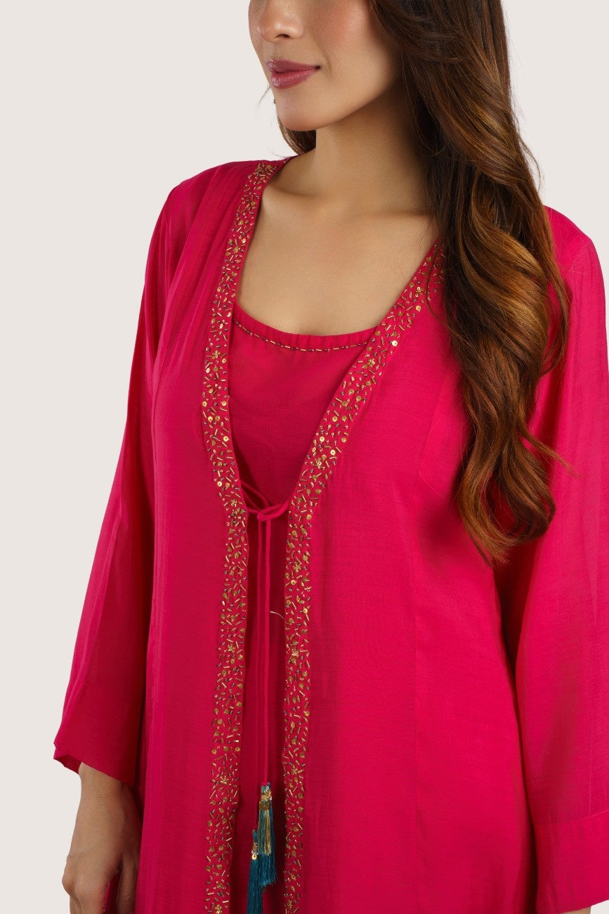 Kali Pink Three-Piece Set