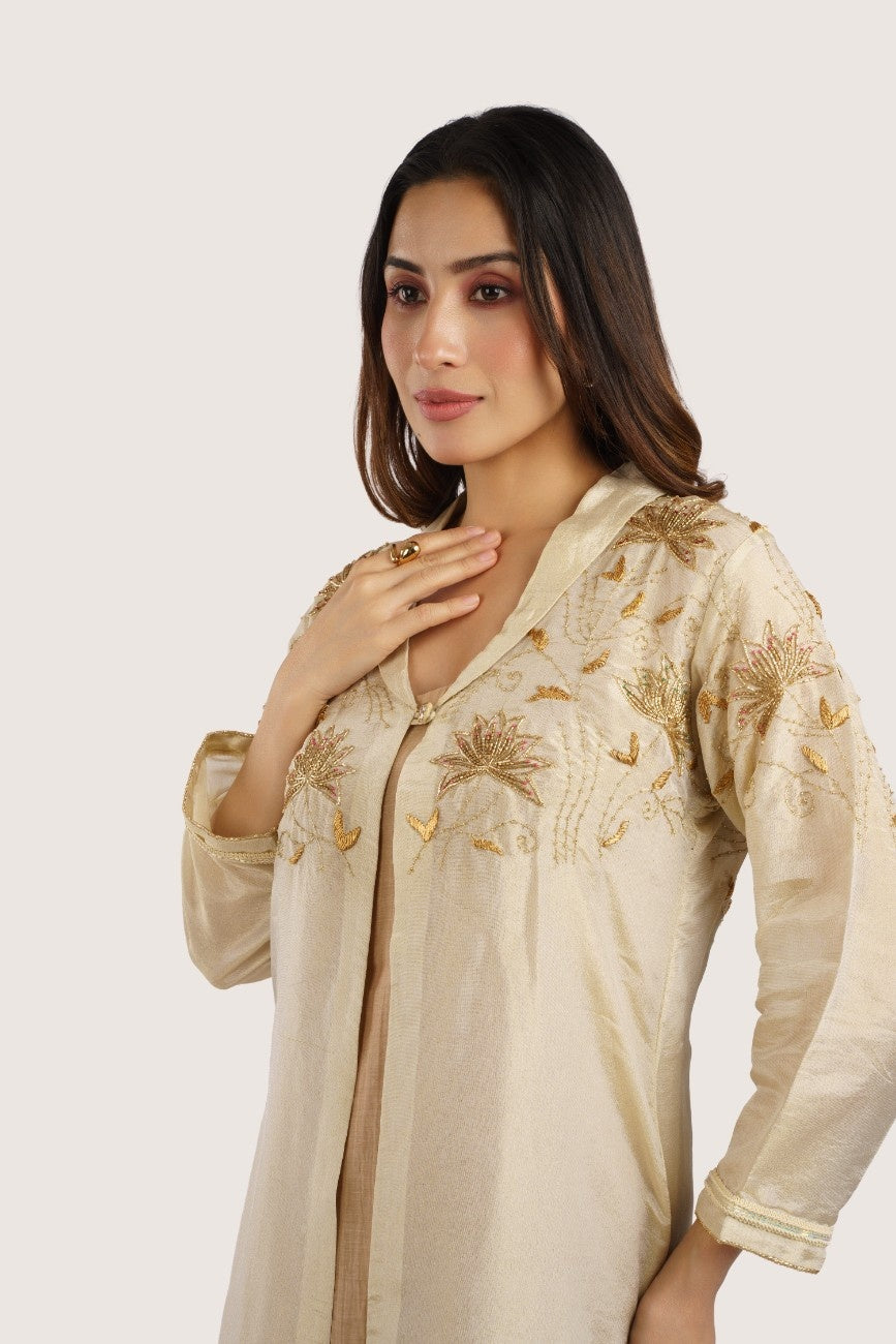 Meher – Pure Tissue Handworked Kurta Set