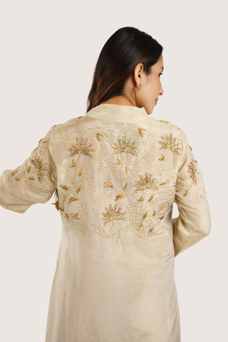 Meher – Pure Tissue Handworked Kurta Set