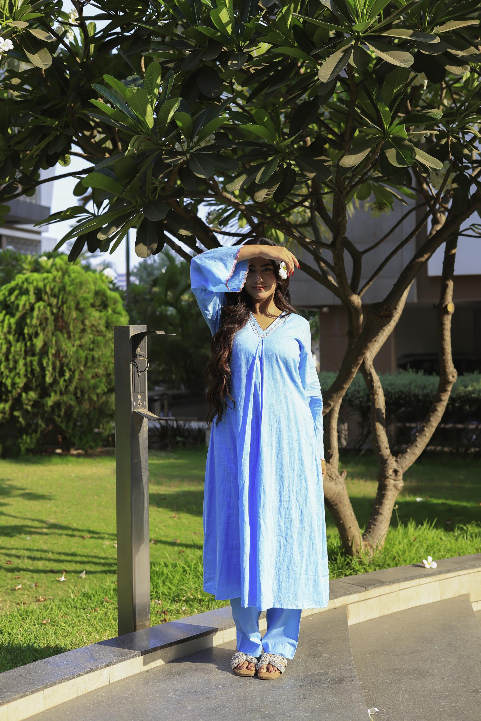 The Omna Women Meher everyday Kurta set