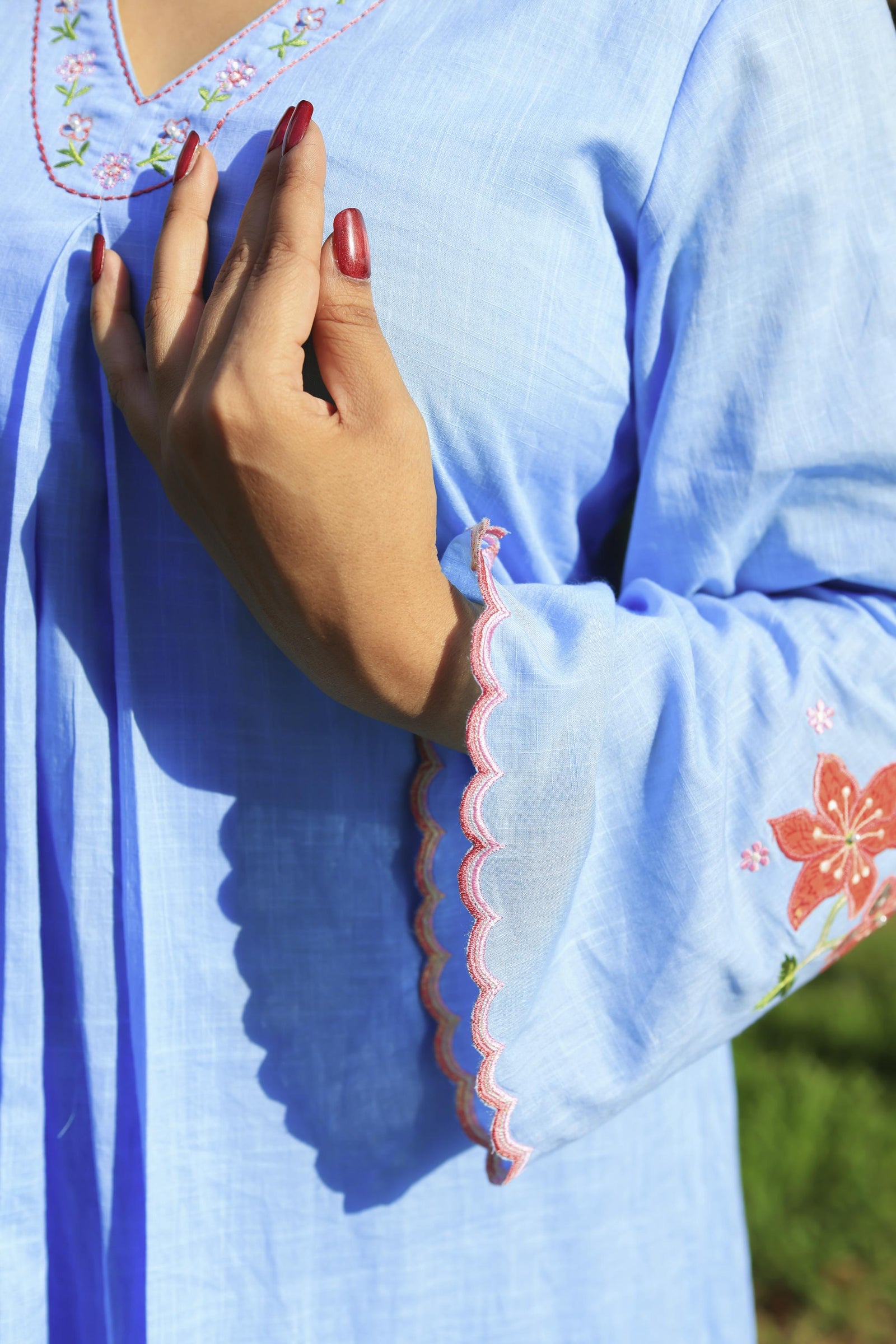 The Omna Women Meher everyday Kurta set