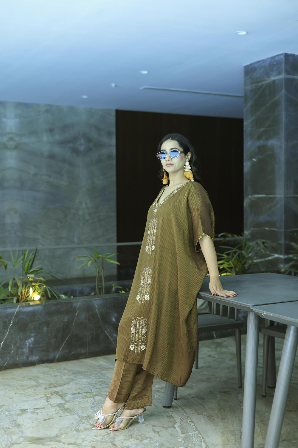 The Omna Women Noor Kaftan Set