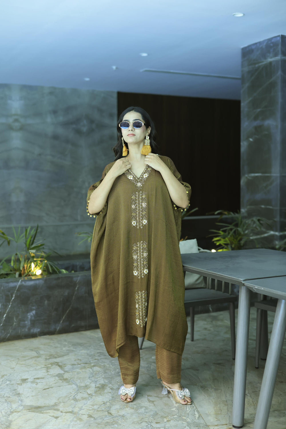 The Omna Women Noor Kaftan Set