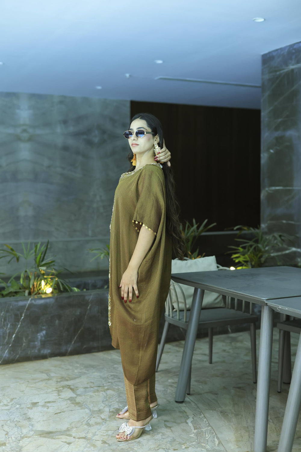 The Omna Women Noor Kaftan Set