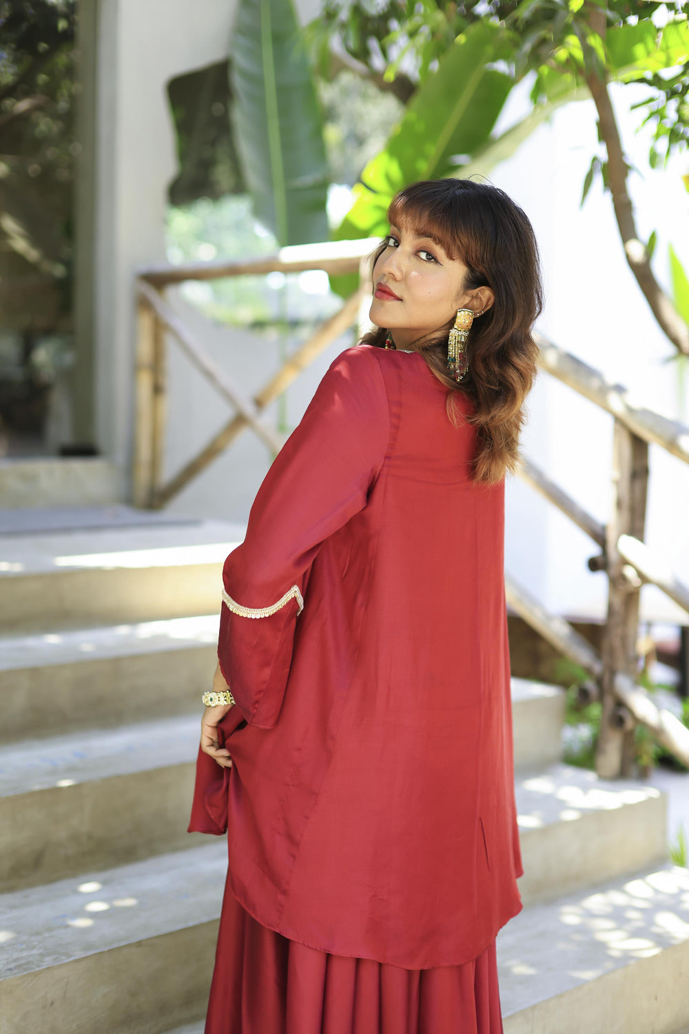 The Omna Women Zaria flare set