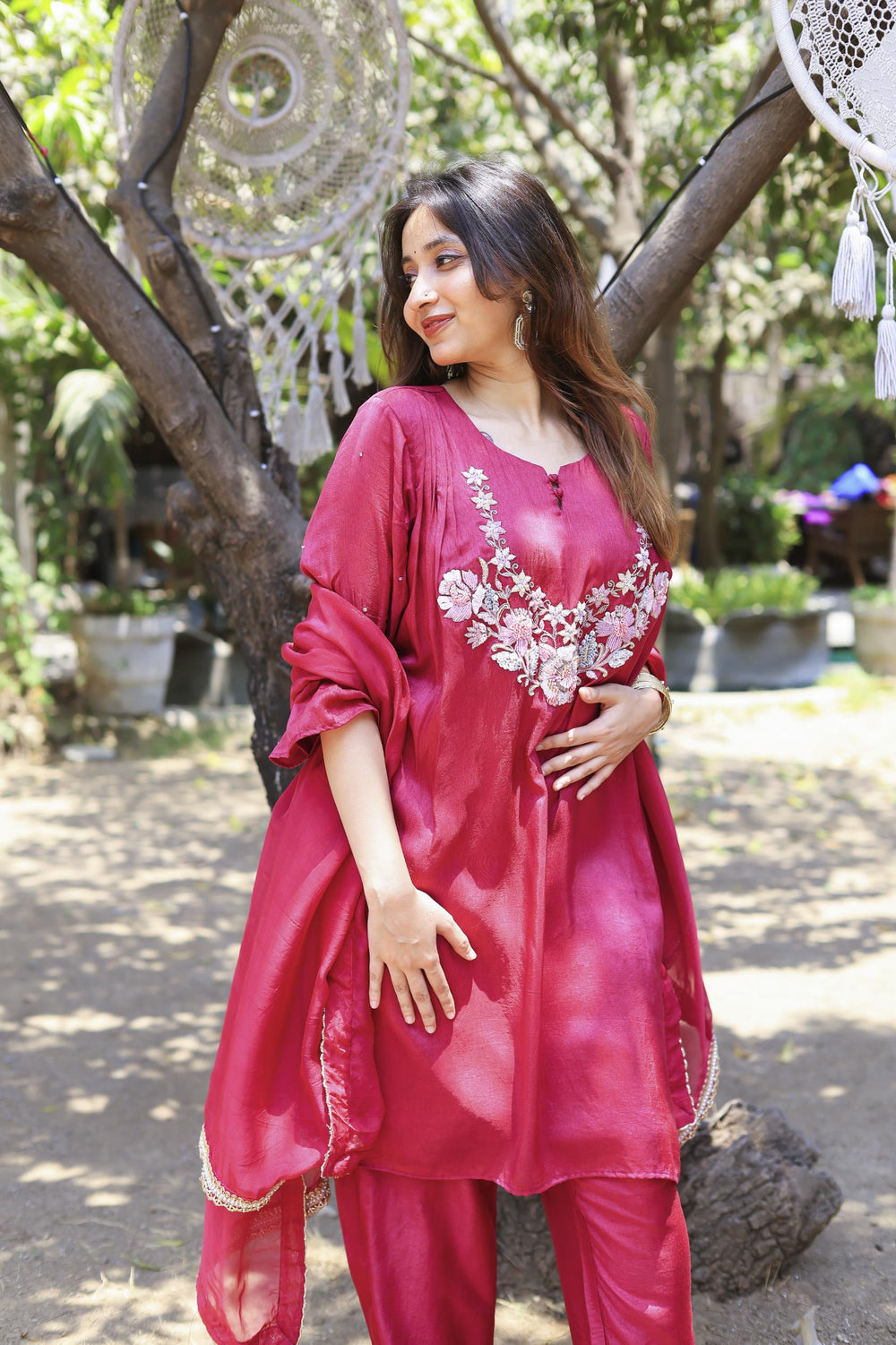 The Omna Women Zaria flare set
