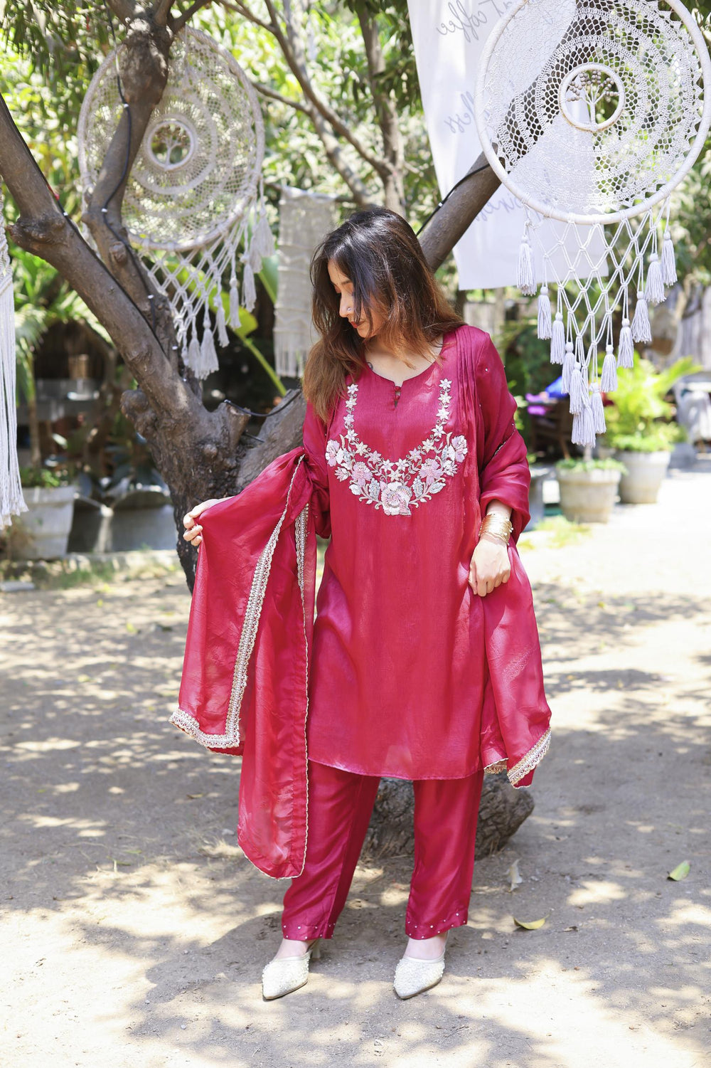 The Omna Women Zaria flare set