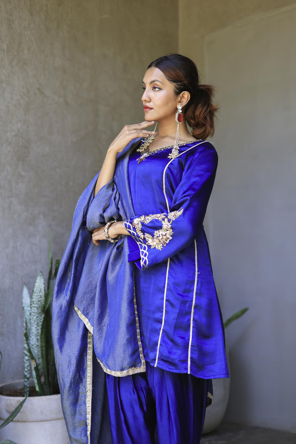 The Omna Women Meher Farshi set