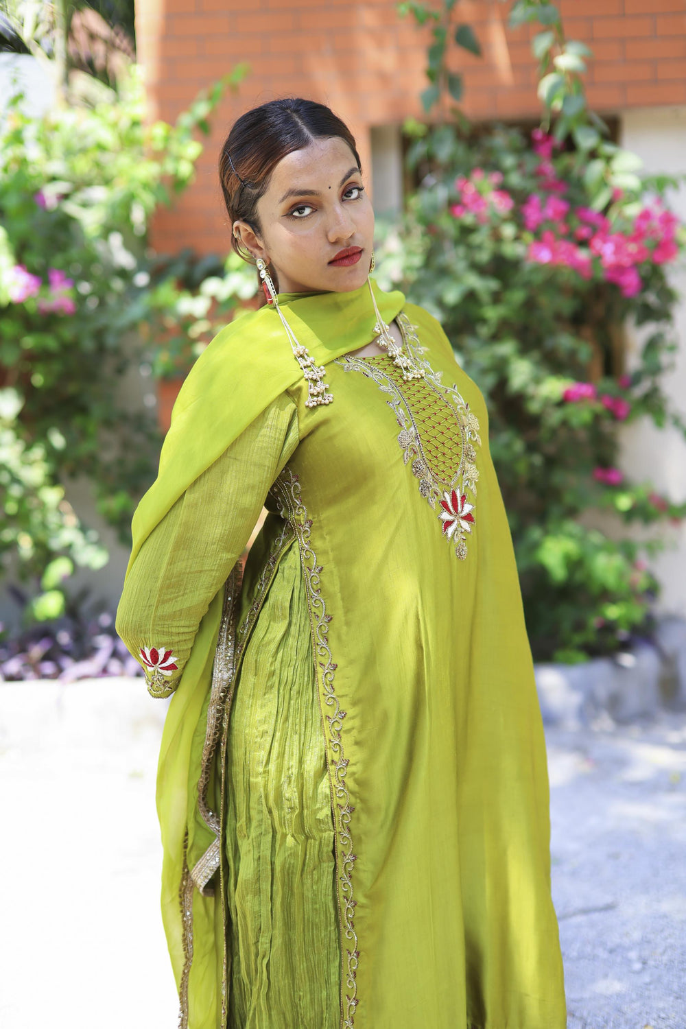 The Omna Women  Zareen Mehfil suit set