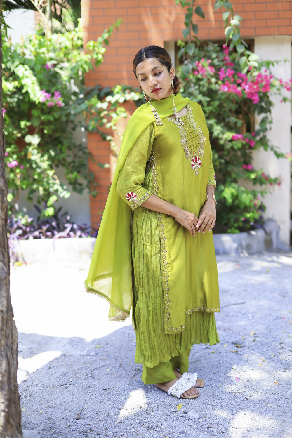 The Omna Women  Zareen Mehfil suit set