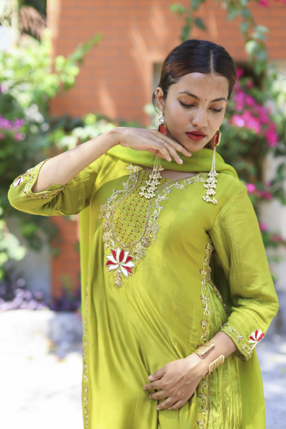 The Omna Women  Zareen Mehfil suit set