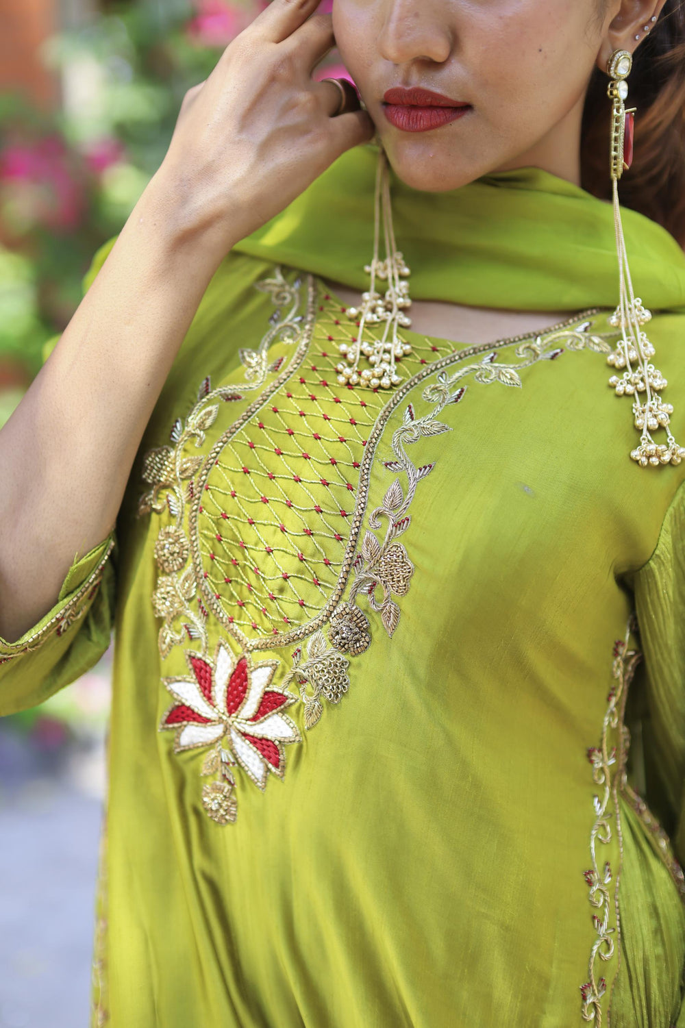 The Omna Women  Zareen Mehfil suit set
