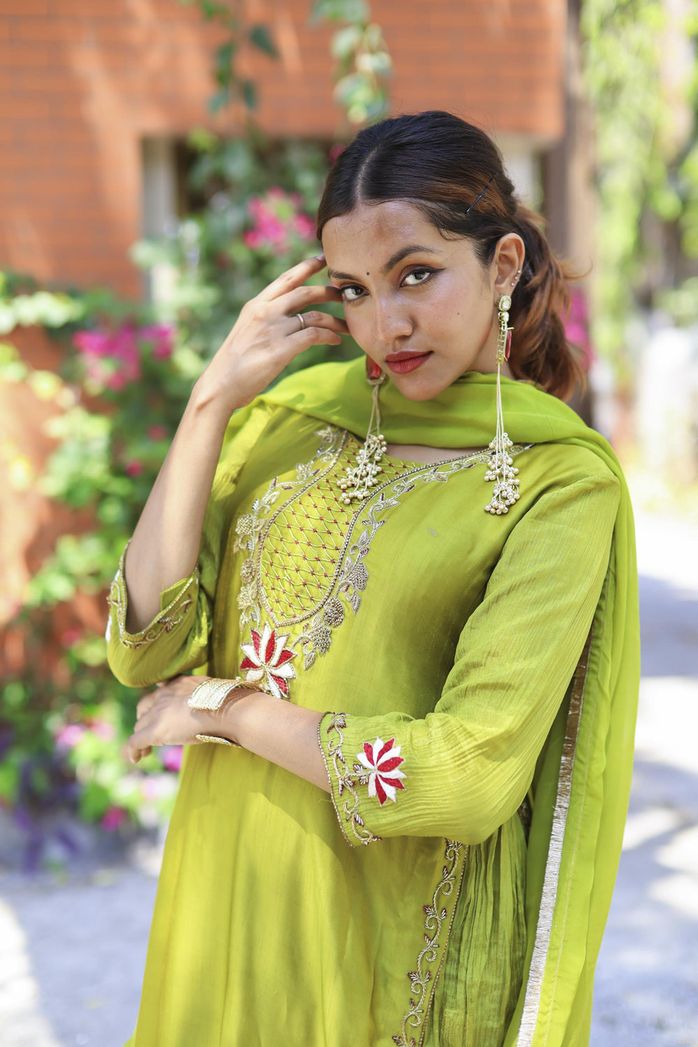 The Omna Women  Zareen Mehfil suit set