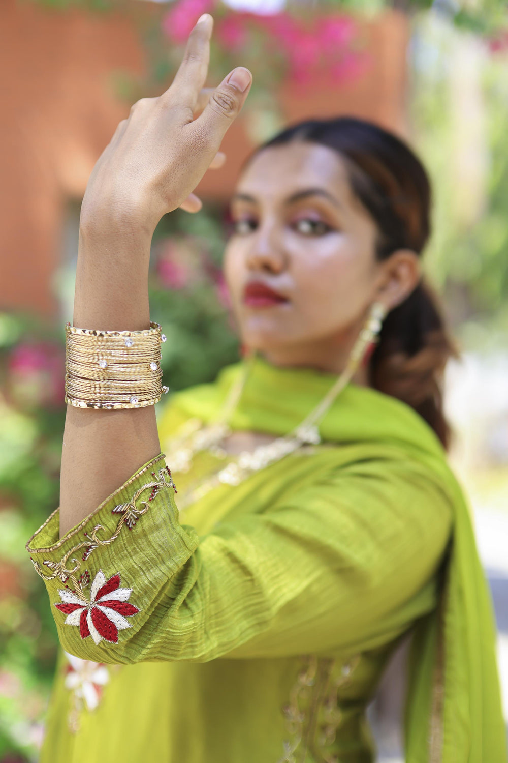 The Omna Women  Zareen Mehfil suit set