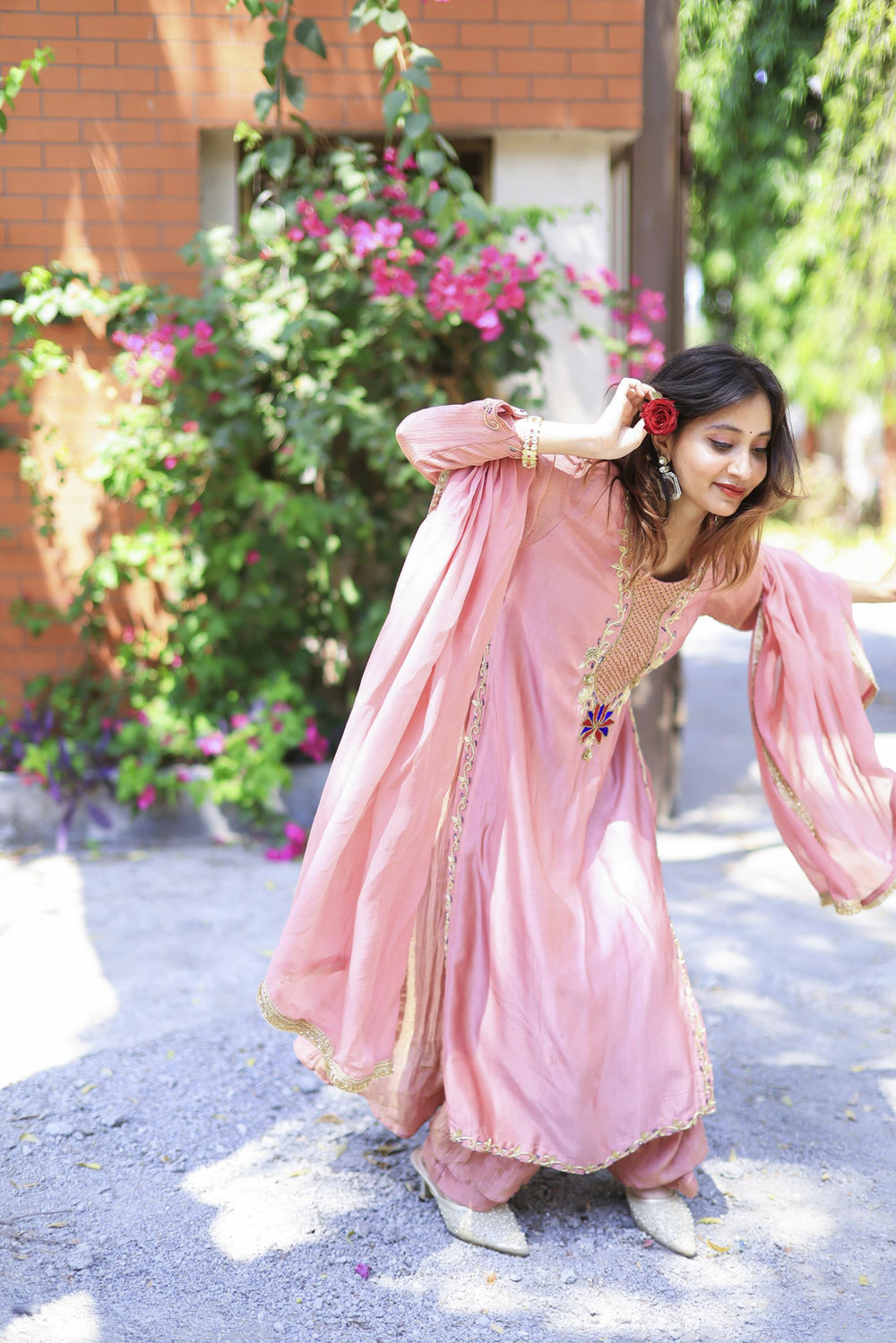 The Omna Women  Zareen Mehfil suit set