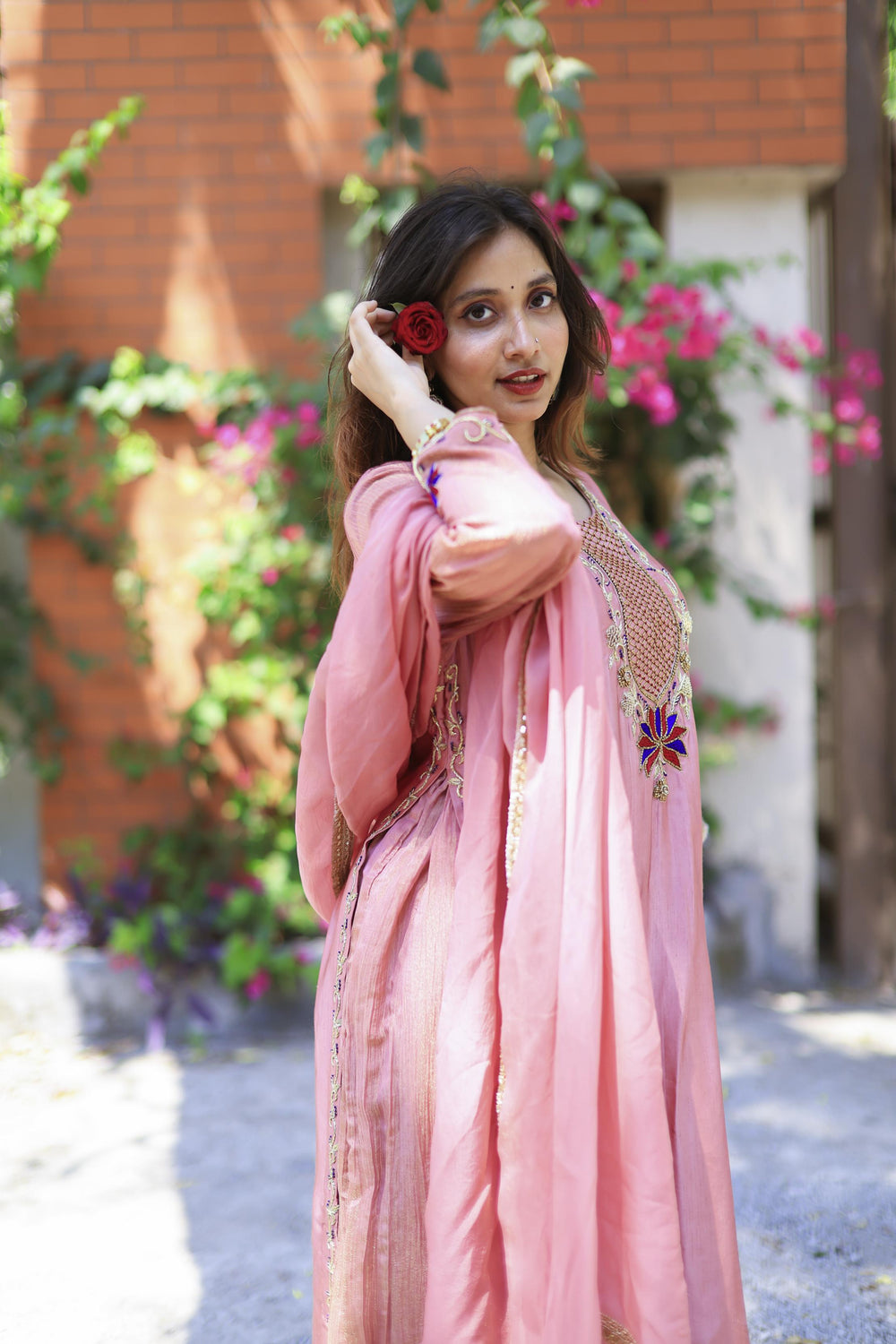 The Omna Women Zareen Mehfil suit set