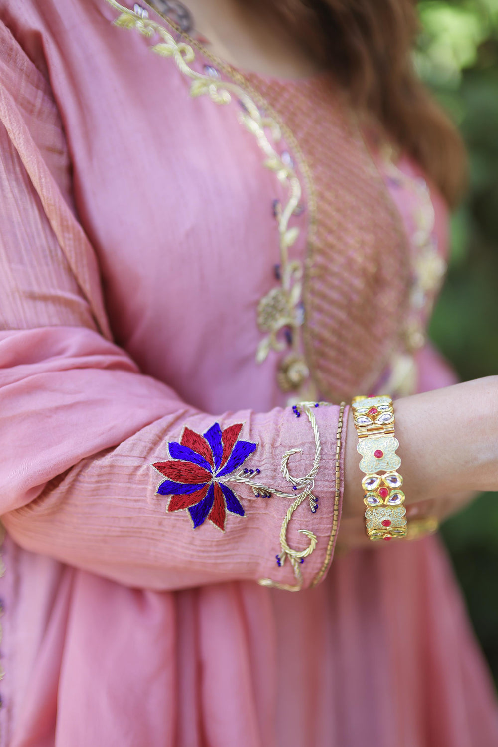 The Omna Women Zareen Mehfil suit set